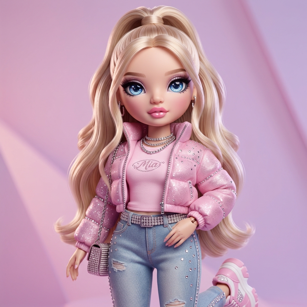 My American Girl Doll Mia Y2K Glam Edition